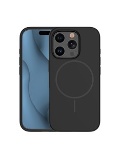 Coque Silicone Thin Magsafe pour iPhone 12 / 12 Pro Noir