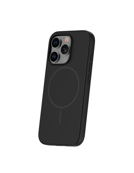 Coque Silicone Thin Magsafe pour iPhone 12 / 12 Pro Noir