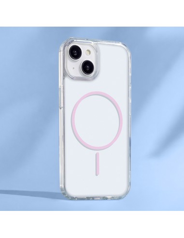 Coque Anti Shock Thin Magsafe pour iPhone 13 Pro Max Rose