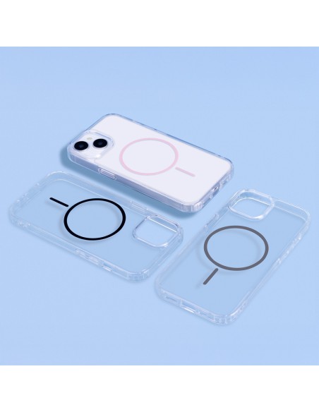 Coque Anti Shock Thin Magsafe pour iPhone 16 Gris