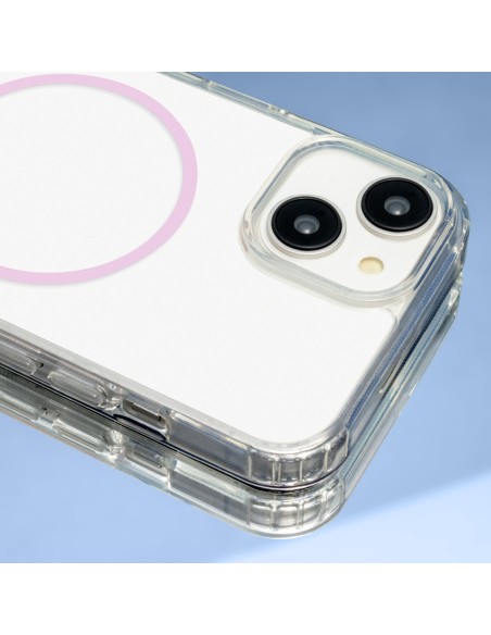 Coque Anti Shock Thin Magsafe pour iPhone 16 Pro Max Rose