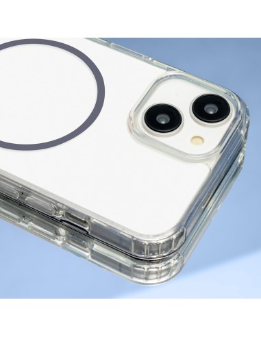 Coque Anti Shock Thin Magsafe pour iPhone 16e Gris