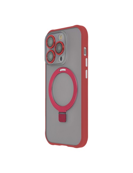 Coque Ring Secure Magsafe pour iPhone 12 Rouge