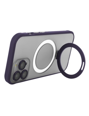 Coque Ring Secure Magsafe pour iPhone 14 Violet