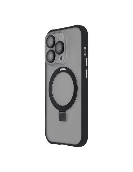 Coque Ring Secure Magsafe pour iPhone 15 Plus Noir