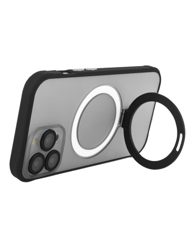 Coque Ring Secure Magsafe pour iPhone 15 Plus Noir