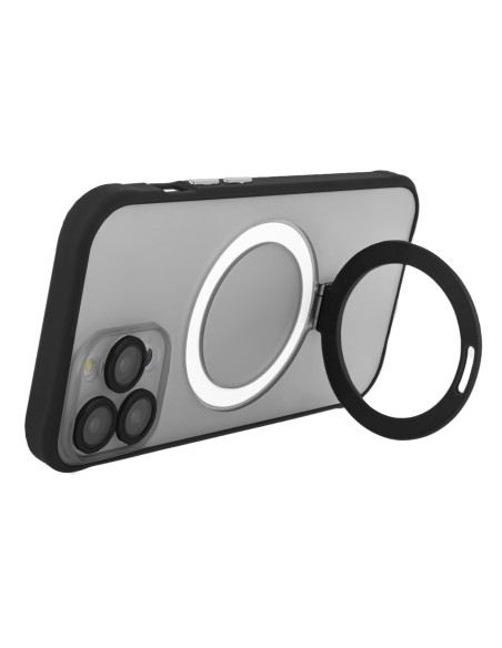 Coque Ring Secure Magsafe pour iPhone 15 Plus Noir