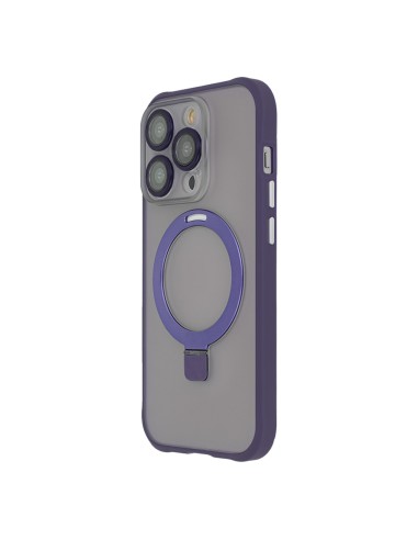 Coque Ring Secure Magsafe pour iPhone 15 Pro Violet