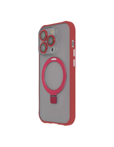 Coque Ring Secure Magsafe pour iPhone 15 Pro Max Rouge