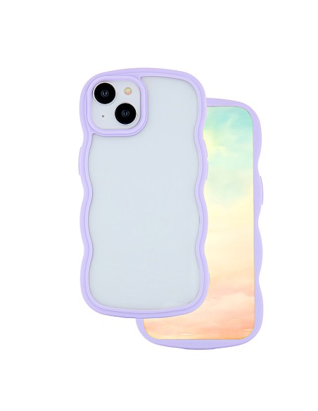 Coque Wave pour iPhone 12 / 12 Pro Violet