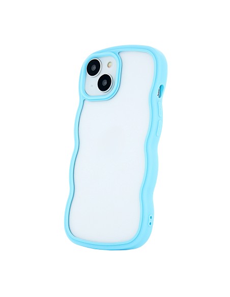 Coque Wave pour iPhone 14 Bleu