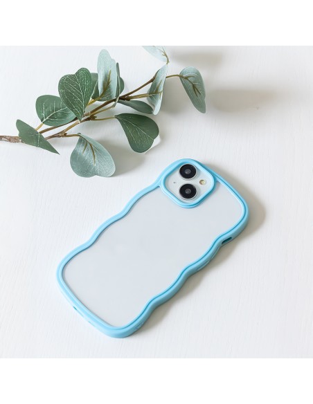 Coque Wave pour iPhone 14 Bleu