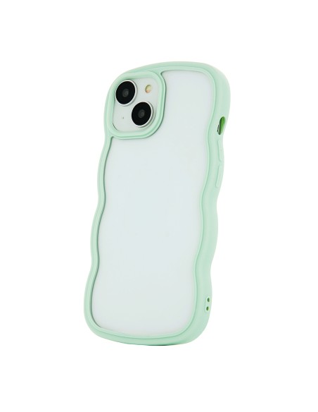 Coque Wave pour iPhone 14 Vert