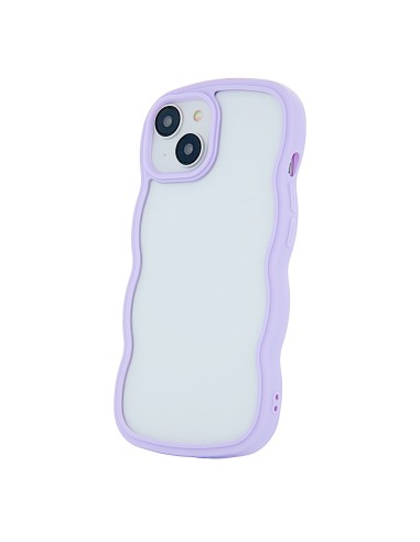 Coque Wave pour iPhone 15 Pro Max Violet