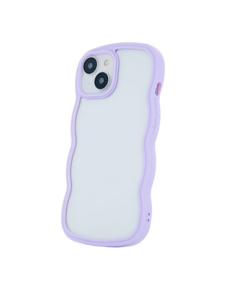 Coque Wave pour iPhone 15 Pro Max Violet