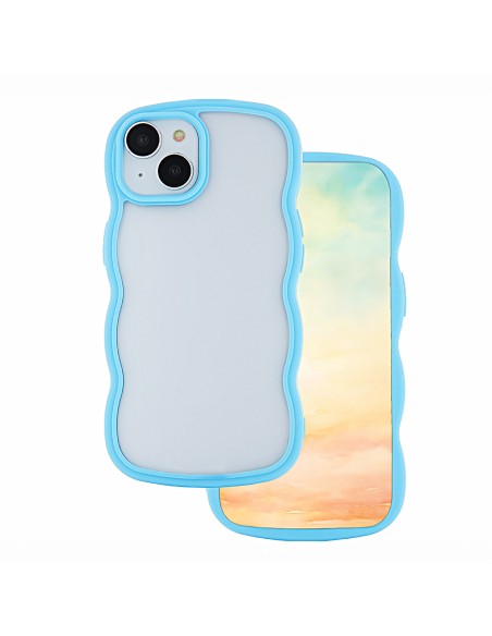 Coque Wave pour iPhone 7 / 8 / SE 2020 / SE 2022 Bleu