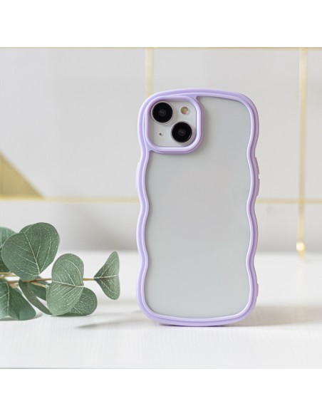 Coque Wave pour Samsung Galaxy S24 Violet
