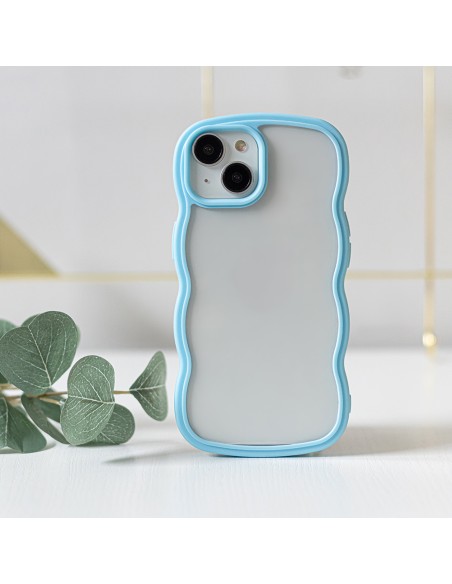 Coque Wave pour iPhone X / XS Bleu