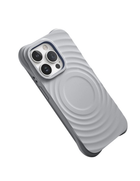 Coque Circle Mag pour iPhone 12 / 12 Pro Gris