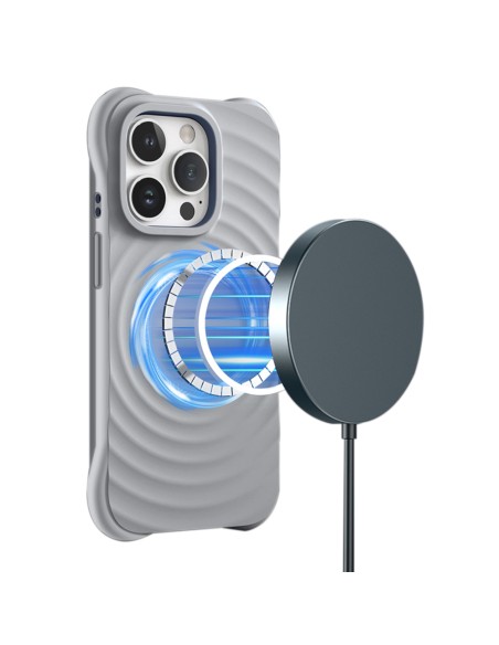 Coque Circle Mag pour iPhone 13 Pro Gris