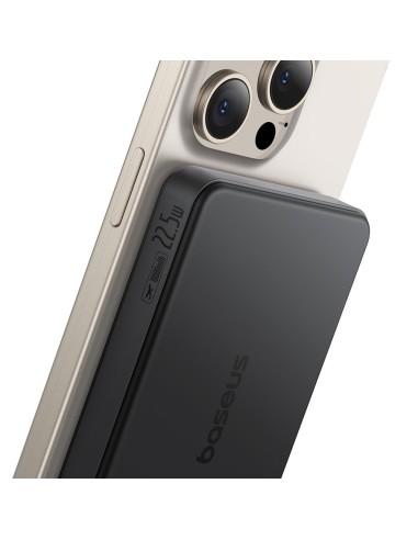 Batterie externe Power Bank Baseus Airpow Qi2 10000mAh 22.5W Noir