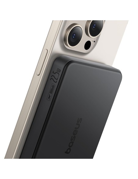 Batterie externe Power Bank Baseus Airpow Qi2 10000mAh 22.5W Noir