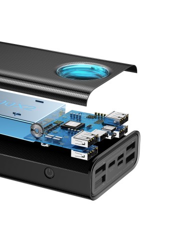 Batterie externe Power Bank Baseus Amblight 65W 30000mAh noir