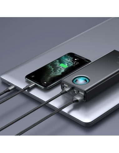 Batterie externe Power Bank Baseus Amblight 65W 30000mAh noir