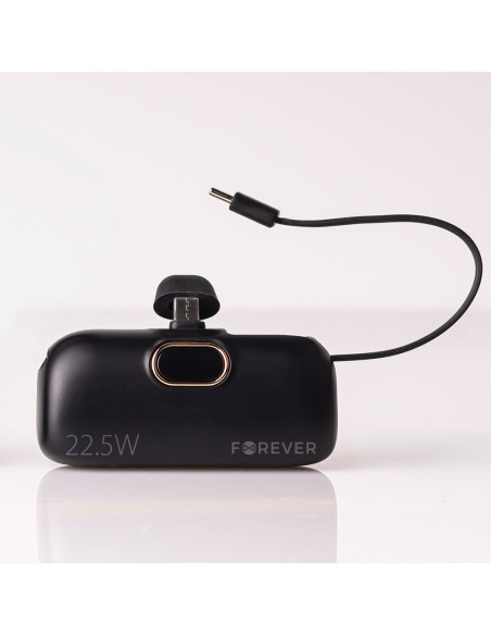 Batterie externe Power Bank Forever mini MTB-100 5000 mAh 22.5W USB-C Noir