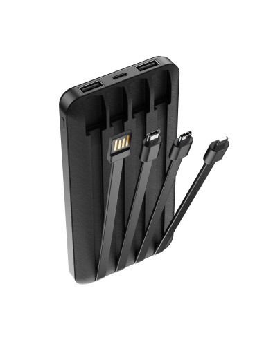 Batterie externe Power Bank Forever TB-411 ALLin1 10000 mAh avec câble USB-C + Lightning