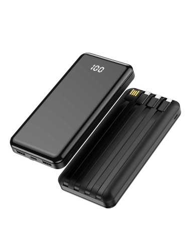 Batterie externe Power Bank Forever TB-411 ALLin1 10000 mAh avec câble USB-C + Lightning