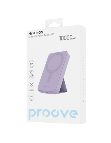 Batterie externe Power Bank Proove Hyperion 10000mAh 20W Violet