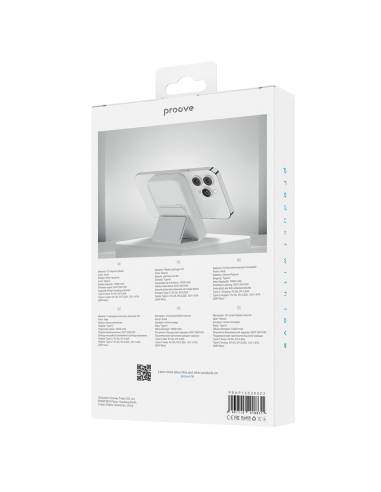 Batterie externe Power Bank Proove Hyperion 10000mAh 20W Blanc