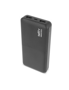 Batterie externe Power Bank Setty 20000 mAh SPB-20 noir