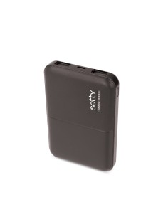 Batterie externe Power Bank Setty 5000 mAh SPB-05 noir