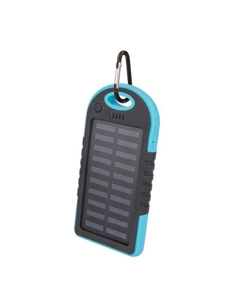 Batterie externe Power Bank Setty Solaire 5000 mAh Noir