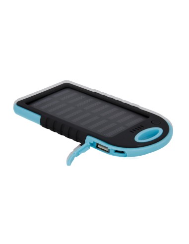 Batterie externe Power Bank Setty Solaire 5000 mAh Bleu