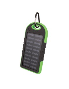 Batterie externe Power Bank Setty Solaire 5000 mAh Vert