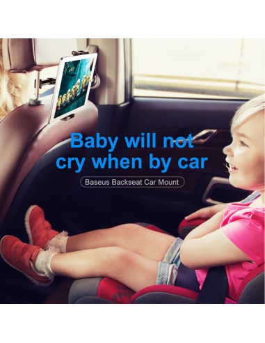 Baseus support voiture (siège arrière) noir