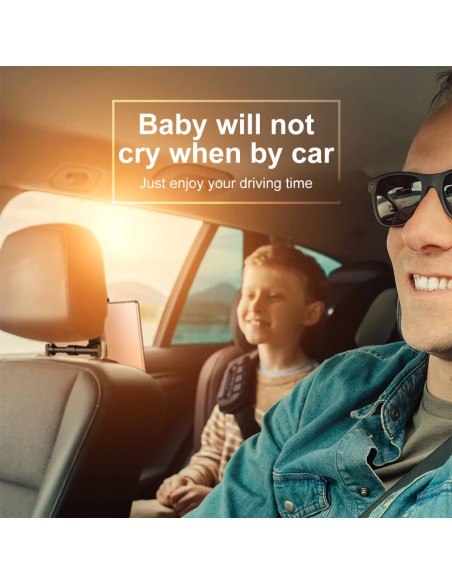 Baseus support voiture (siège arrière) noir