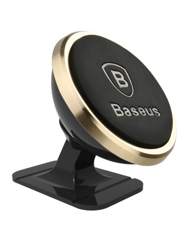 Baseus support voiture 360 magnétique or
