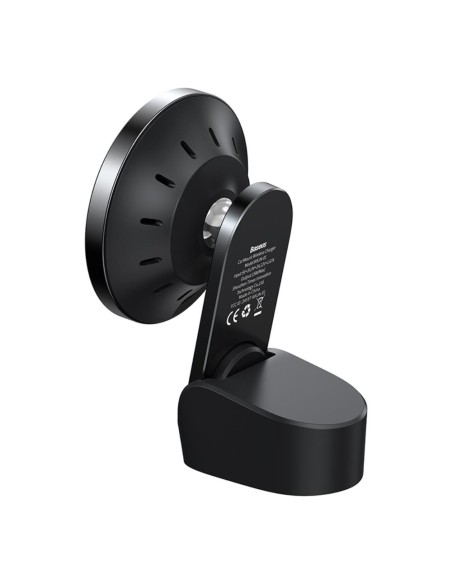 Baseus support voiture Big Energy magnétique noir pour ventilateur