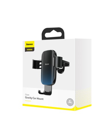 Baseus support voiture Glaze gravity noir