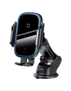Baseus support voiture gravity Light Electric universal with wireless charging function 15W noir