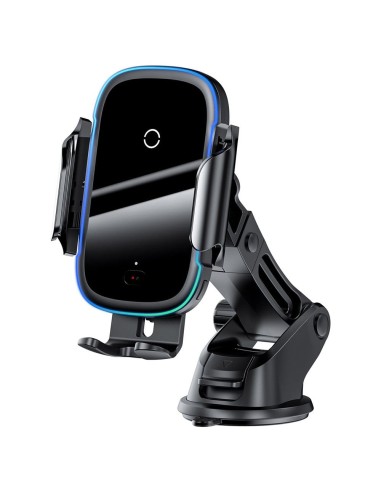 Baseus support voiture gravity Light Electric universal with wireless charging function 15W noir