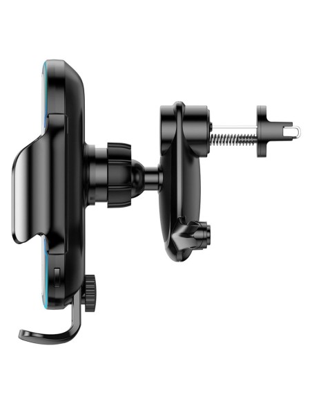 Baseus support voiture gravity Light Electric universal with wireless charging function 15W noir