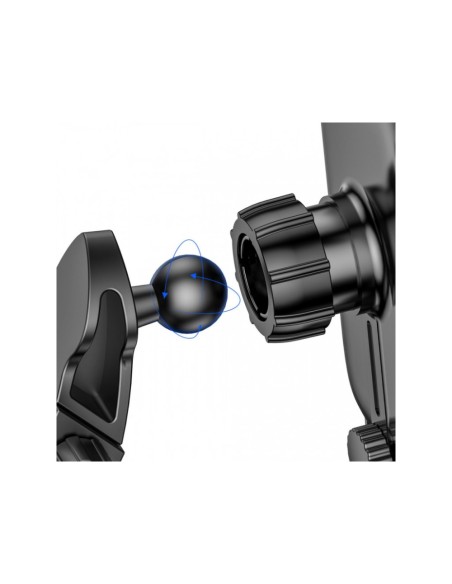 Baseus support voiture gravity Light Electric universal with wireless charging function 15W noir