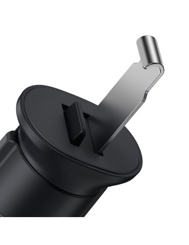 Baseus support voiture Metal Age II noir gravity for pour sortie d'air