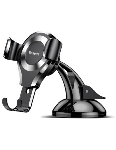 Baseus support voiture Osculum gravity noir-argent