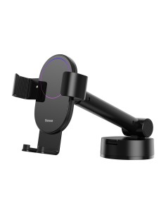 Baseus support voiture Simplism gravity with suction cup noir